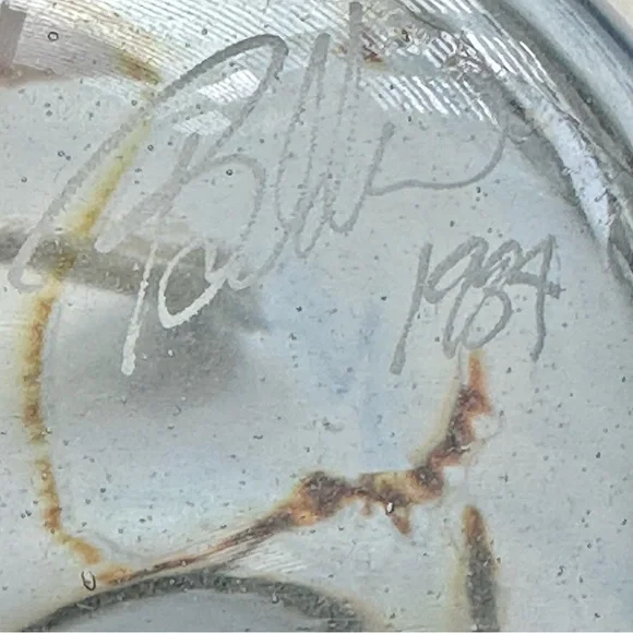 GLASSHOUSE Mount St Helens Ash Art Glass Paperweight Signed Eric Brakken ‘84 - Picture 7 of 11